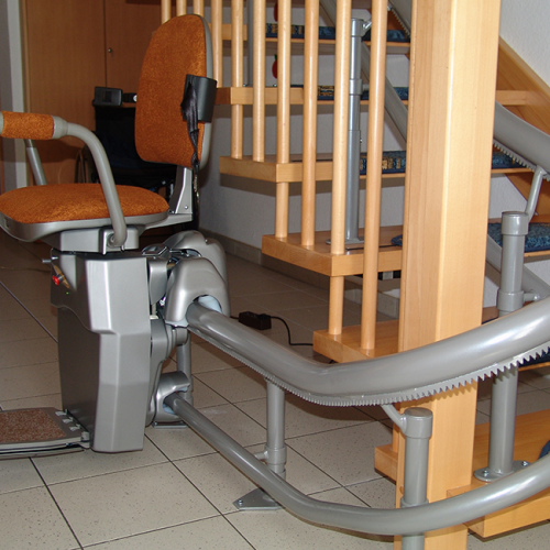 Hawle Curved Stairlift Dolphin Mobility