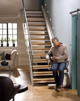 Stannah Solus straight stairlift