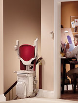 Stannah Sofia curved stairlift