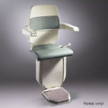 Sarum stairlift for curved stairs