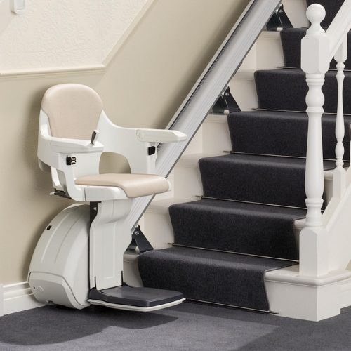 Thyssen Homeglide Straight Stairlifts - Dolphin Mobility