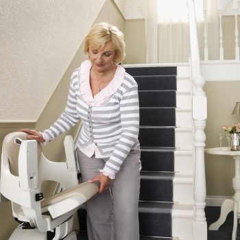 Thyssen Homeglide Straight Stairlifts - Dolphin Mobility