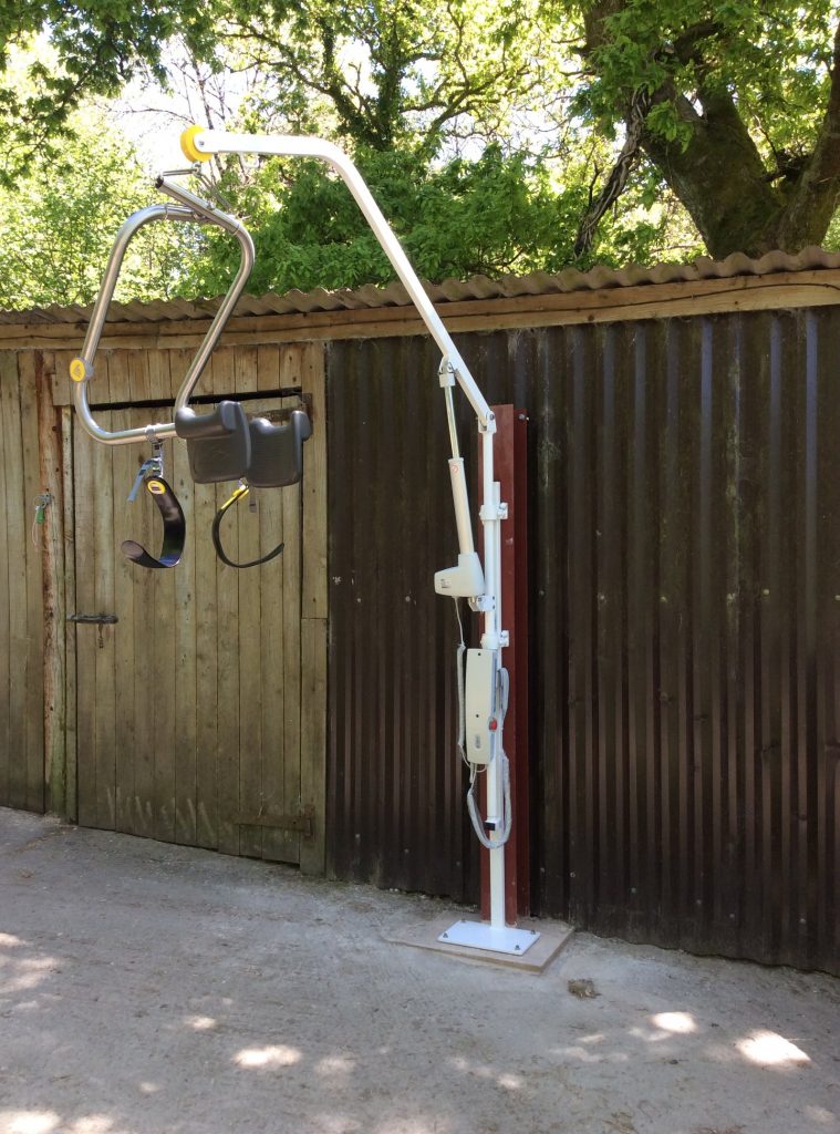 Para Rider Wall Mounted Riding Hoist - Dolphin Mobility