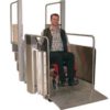 Disabled mobility lift for wheelchairs