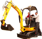 Disabled assisted digger