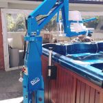 Hot Tub Access Hoist for disabled therapy