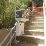 Handicare 2000 Outdoor Curved Stairlift