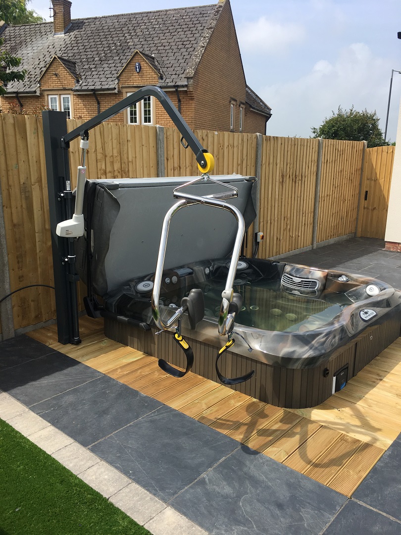 Disabled Access Hoist for Hot Tubs