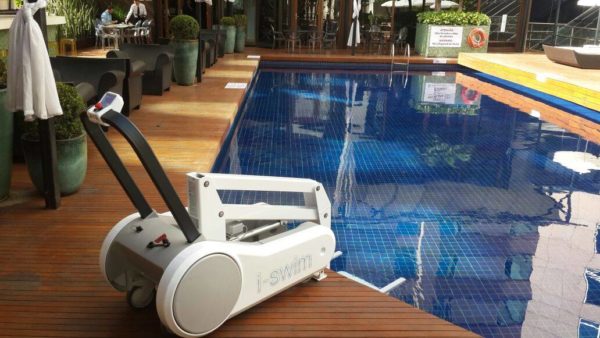 i-swim one stylish portable pool access lifts