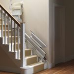 Stannah 600 stairlift with retractable track