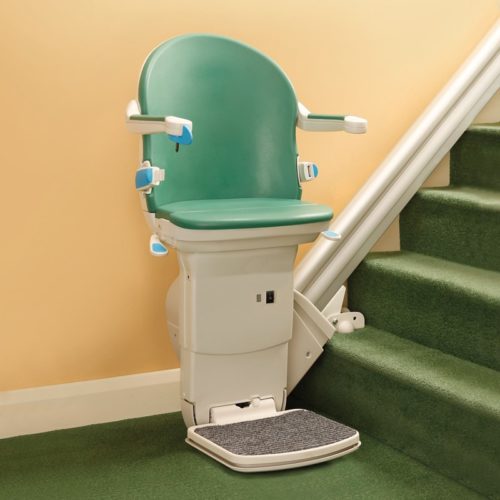 Handicare 1000 Straight Stairlift - Dolphin Mobility