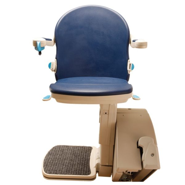 Handicare 1000 Straight Stairlift Blue Seat