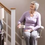 Stannah Starla Curved RH stairlift controls