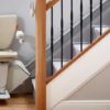 Handicare 1100 Straight Stairlifts on Stair