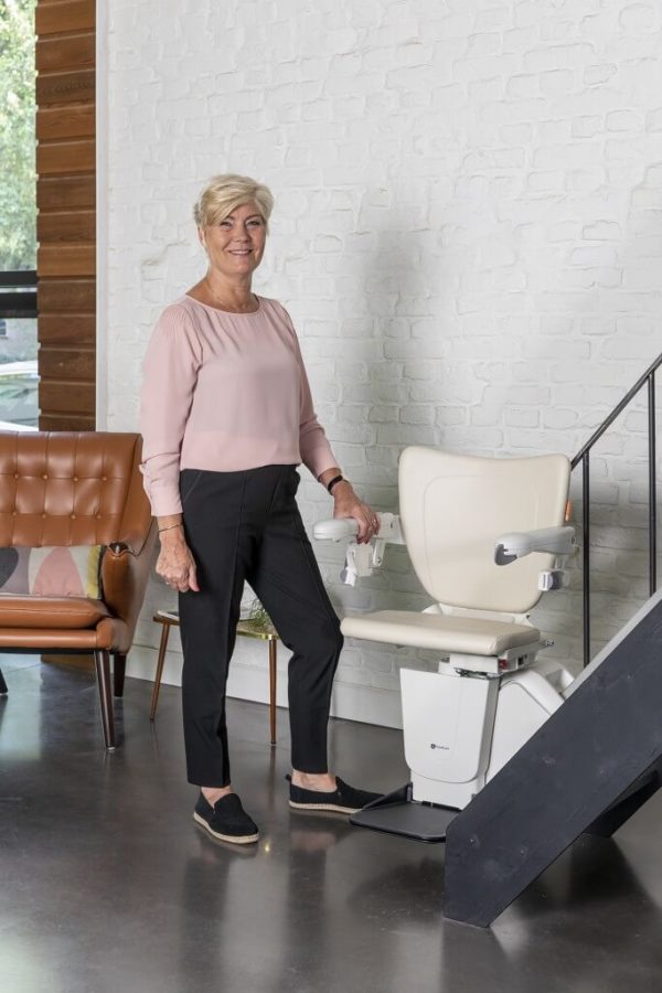 Handicare 1100 Straight Stairlifts Downstairs